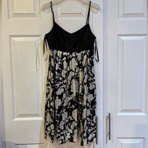 BCBGMaxAzria Floral Silk Dress